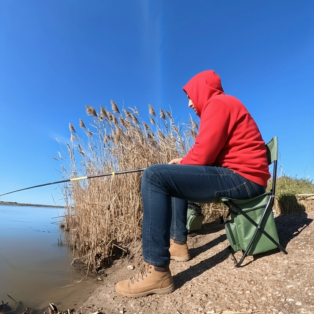 Norvo | Innebygd Kjølebag Bærbar Foldbar Utendørs Stol