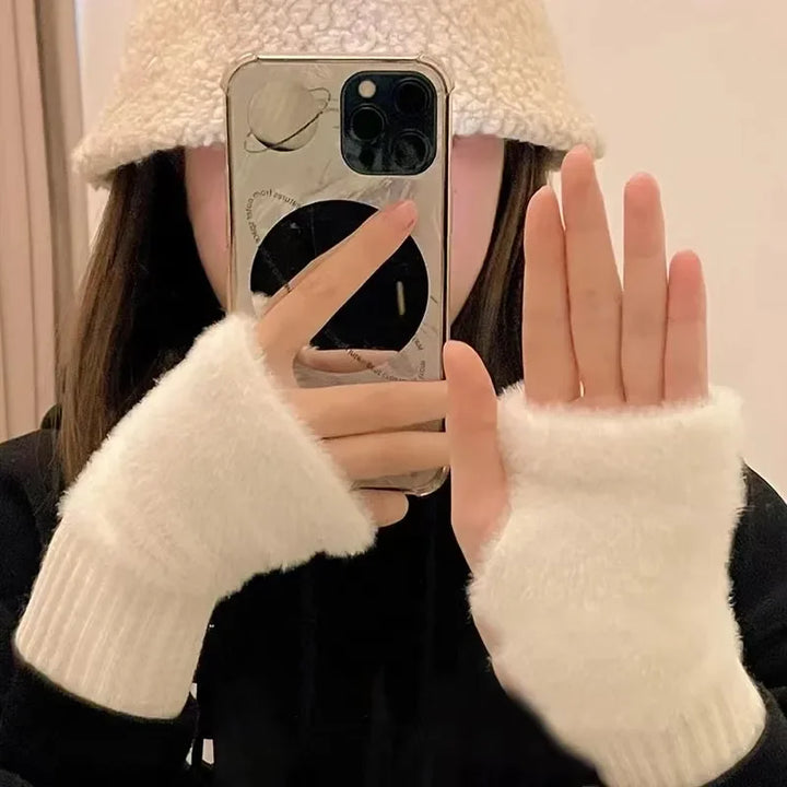 Norvo | Unisex Fleece Fingervotter – Varme, Myke og Fungerende