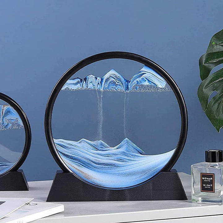 Norvo | Flyttende Sand Kunstskulptur med LED