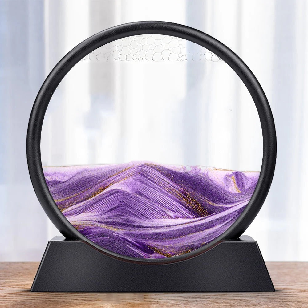 Norvo | Flyttende Sand Kunstskulptur med LED