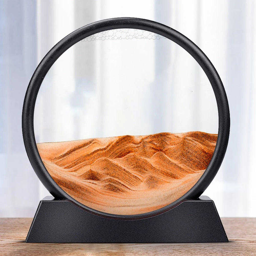 Norvo | Flyttende Sand Kunstskulptur med LED