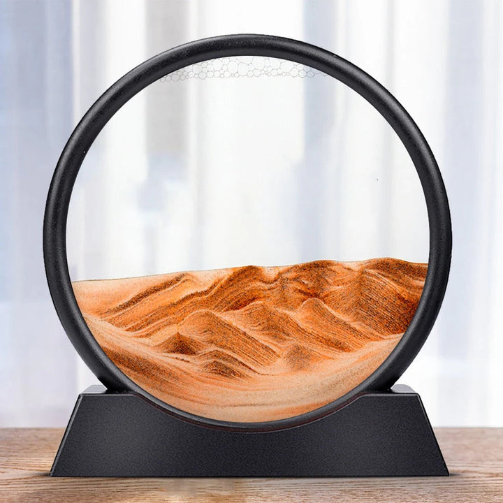 Norvo | Flyttende Sand Kunstskulptur med LED