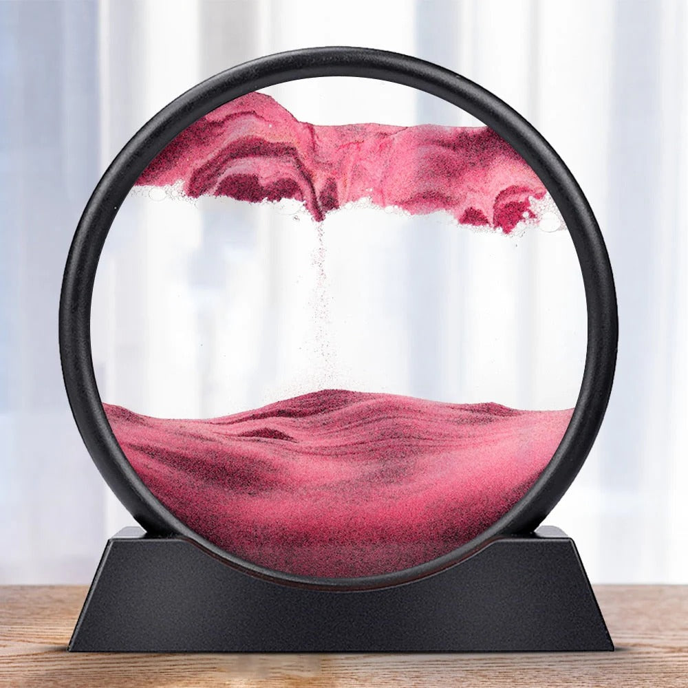 Norvo | Flyttende Sand Kunstskulptur med LED