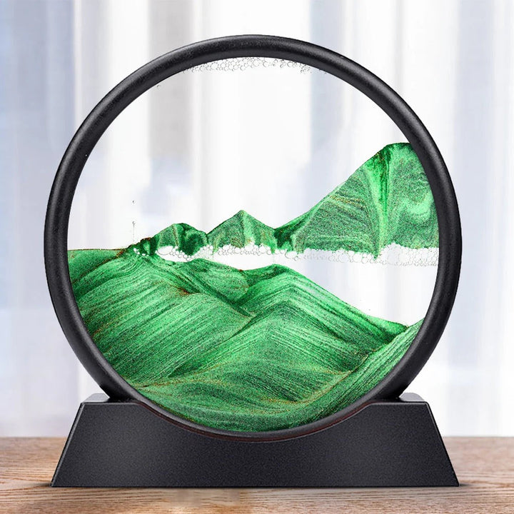 Norvo | Flyttende Sand Kunstskulptur med LED