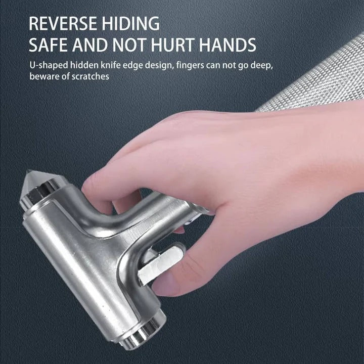 Norvo | Bil Flukt Verktøy med Vindu Knuser og Sikkerhetsbelte Skjærer