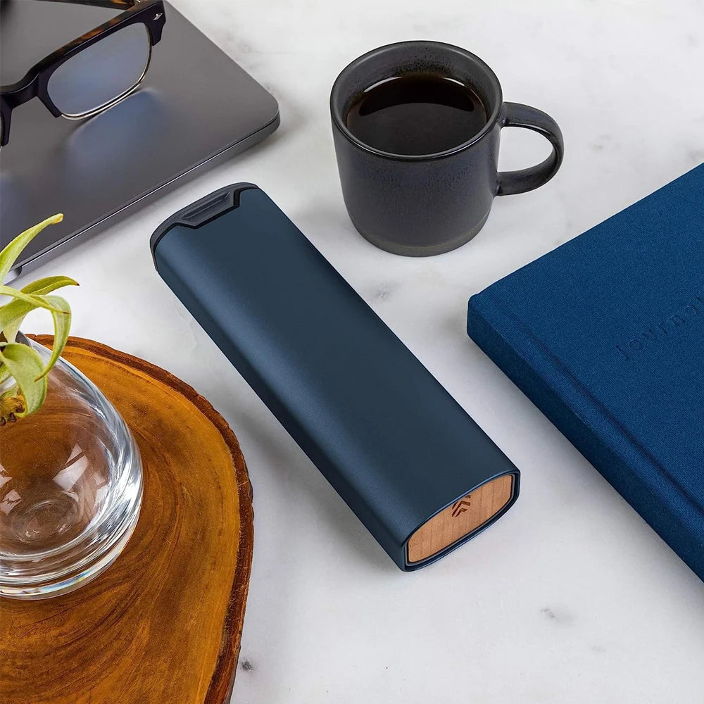 Norvo | Ukentlig pilleorganisator | Premium aluminium- og tredesign for hjem, kontor og reise