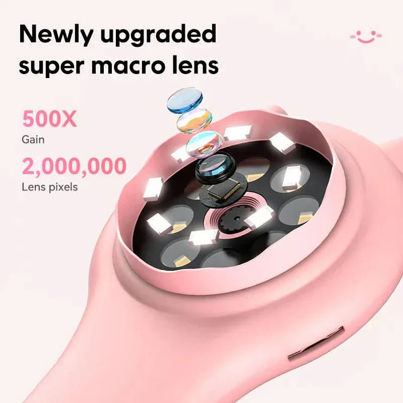 Norvo | CurioScope Micro – Digitalt barns mikroskop med 500x forstørrelse og kamera