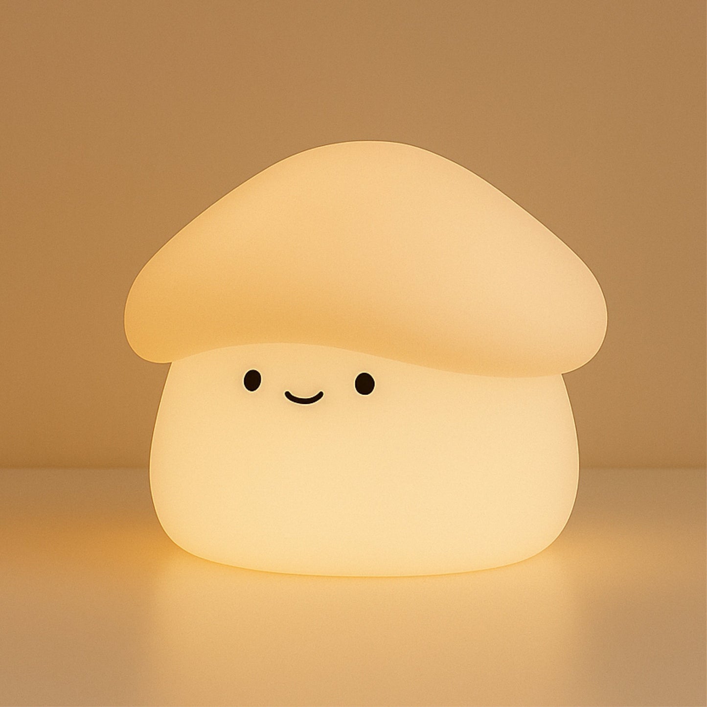 Norvo | Paddie Mushroom Nattlampe – Myk Silikonlampe for Barn