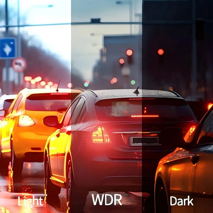 Norvo | Smart bil dash kamera system med nattvisjon og WiFi