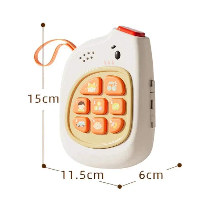 Norvo | Interaktiv Montessori Leketøy | Læringstelefon for Barn med Musikk og Lyder