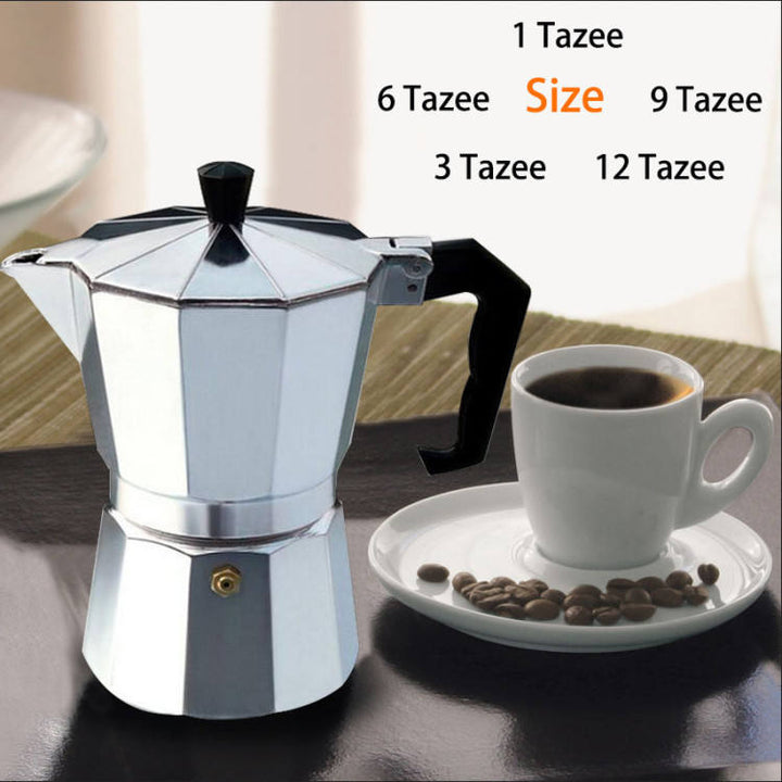 Norvo | Klassisk italiensk espresso-maskin for komfyren - 12 kopp moka-gryte
