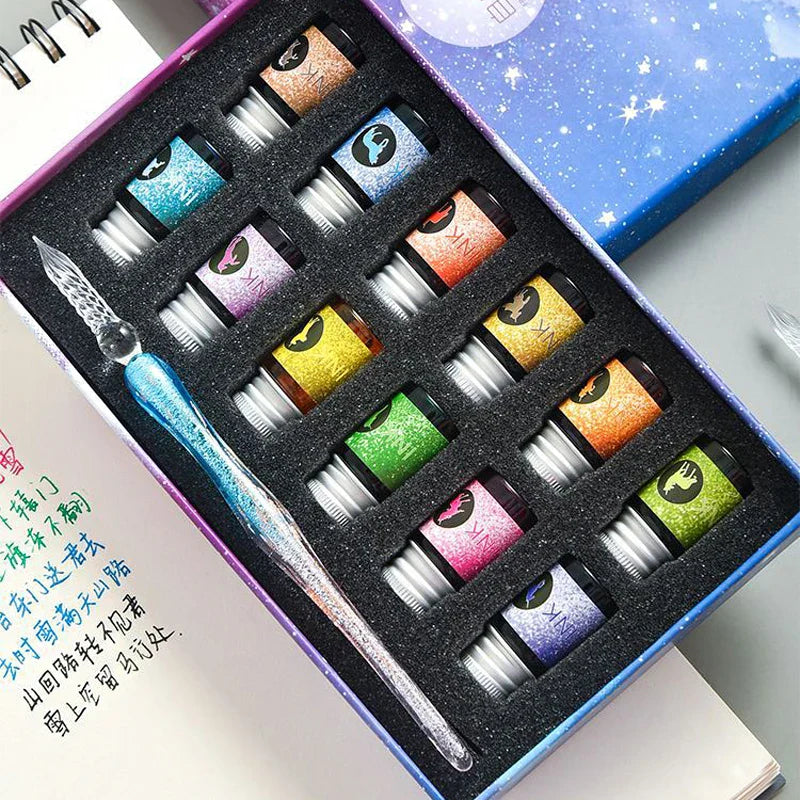 Norvo | Crystal Elegance Kalligrafi Sett