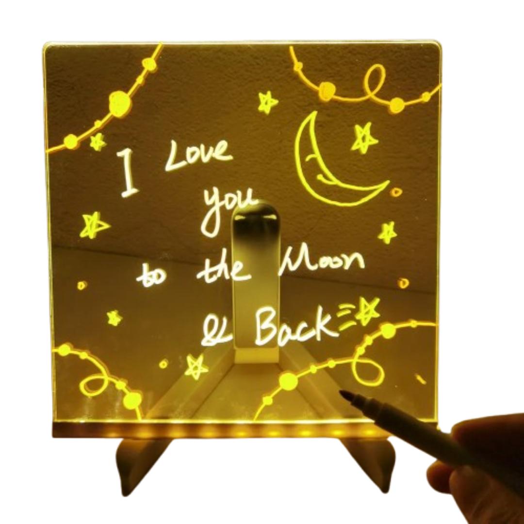 Norvo | GlowNote  | Magisk tegnebelys for barn - Lag opplyst kunst