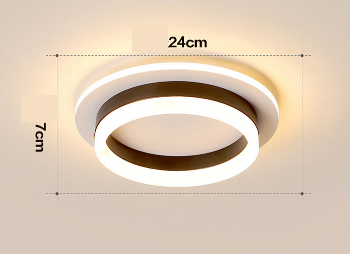 Norvo | Moderne gull LED taklamper