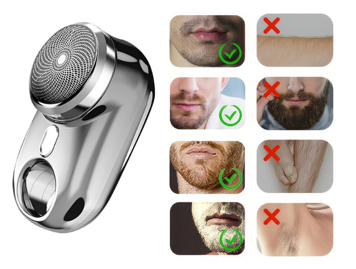 Oppladbar Bærbar Elektrisk Barberhøvel Norvo