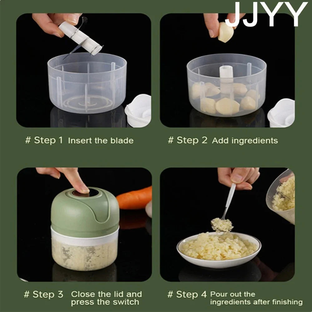 Norvo | ChopGenie: Rask USB Kvern