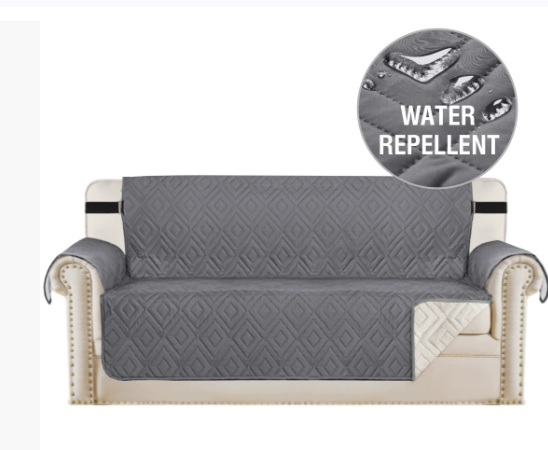 Quilted Sofa Cover Pet Protector Throw Waterproof Sofa Slip Covers 1/2/3 Settee Norvo