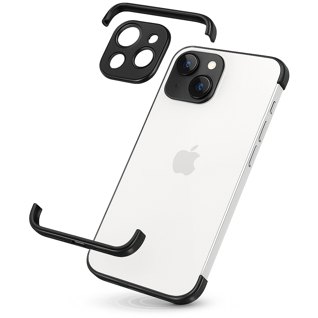 Norvo | Telefonveske Minimalistisk Tynn Beskyttende Metalldeksel