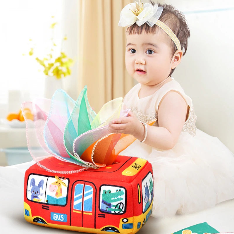 Norvo | TissueToy - Magisk papirkurv - Uendelig lek moro for de små