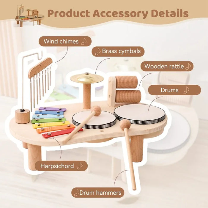 Norvo | Musikkstasjon for Barn – Læreleketøy med Lyd & Lys (18m+)