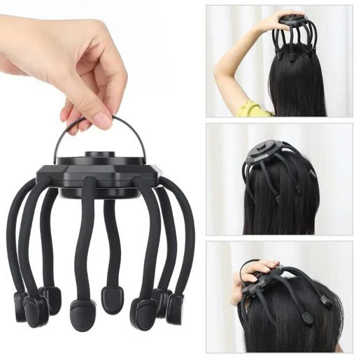 Norvo | Octopus Head Massager, for Relaxation Anywhere