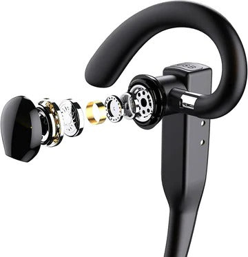 Norvo | Trucker Dual Mic Wireless Bluetooth 5.1 Støydempende Headset/Ørepropp