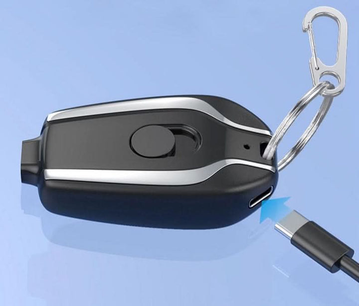 Norvo | Trådløs Chargebuddy Pro – 1500mAh Bærbar Nøkkelring Power Bank