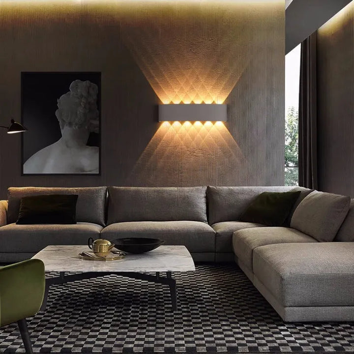 Norvo | Vegglampe Moderne Hvit LED Vanntett Lampe
