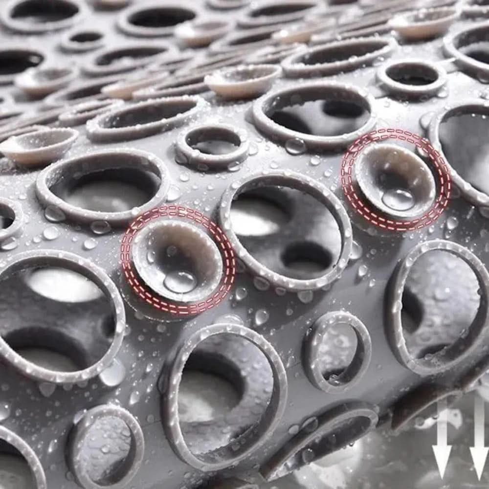 Norvo | Antibakteriell Antiskli Dusjmatte – SlipGuard