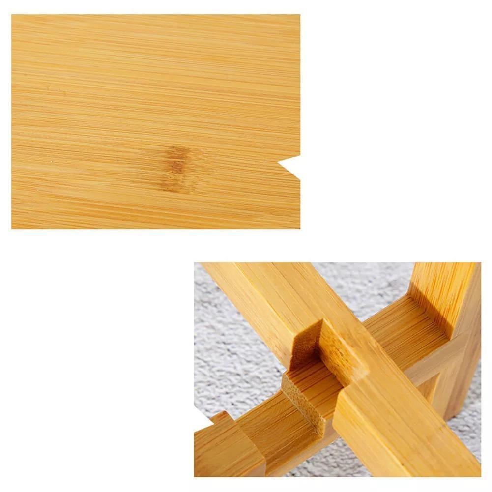 Norvo | BambooElevate Plantebord laget av bambustrær | Justerbart & Stabilt | Perfekt for innendørs bruk