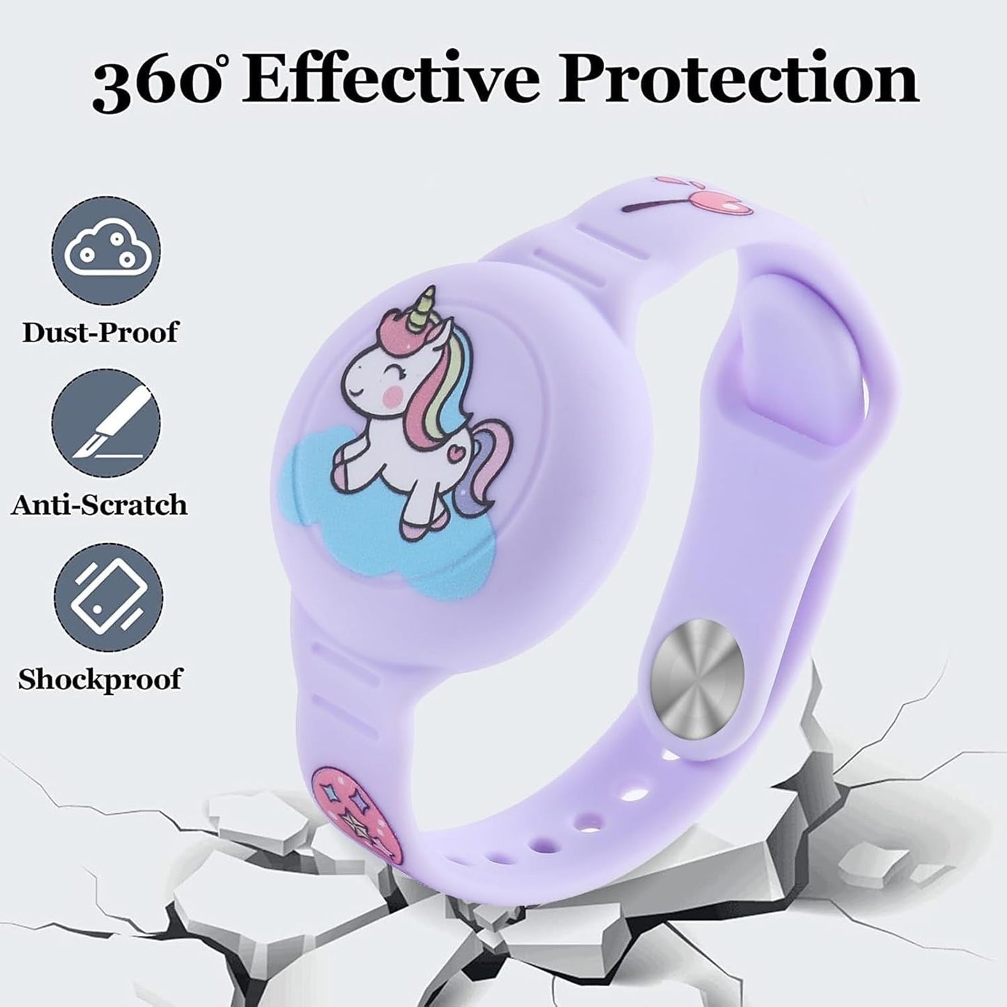 Norvo | ChildSafe GPS Armbånd – Silikonholder for Tracker