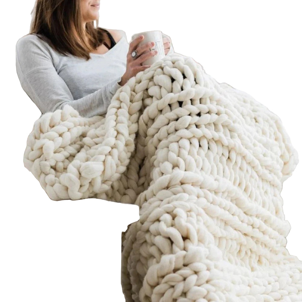Norvo | Plush Garn Tykk Mønster for Teppe og Quilt for Håndverker