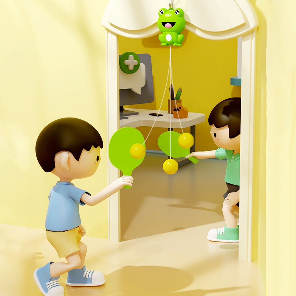 Norvo | SpinMaster Pro | Forbedre ferdighetene dine med moro - Kompakt bordtennisleketøy for på farten