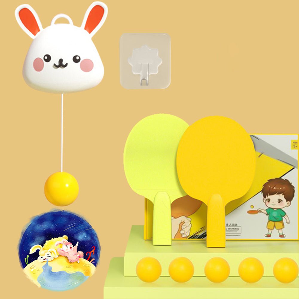 Norvo | SpinMaster Pro | Forbedre ferdighetene dine med moro - Kompakt bordtennisleketøy for på farten