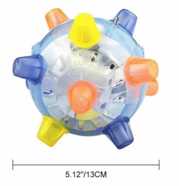Norvo | Hundelek LED Studsende Interaktiv Ball Gummi
