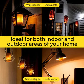 Norvo | LED Flammeeffekt Lyspæren