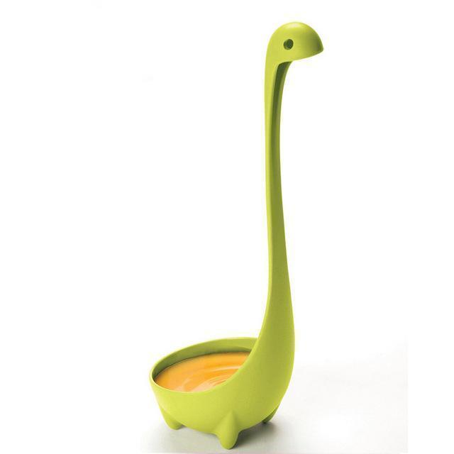 Norvo | 3Pcs Loch Ness Monster Kjele Baby Dinosaur Skje pakke
