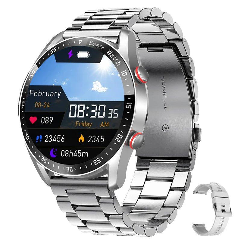 PulseTrack Smartwatch – Stilig Helse Tracker for Tilkobling Norvo