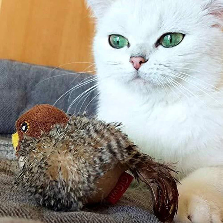 Interaktiv kattleketøy - ChirpBird Norvo