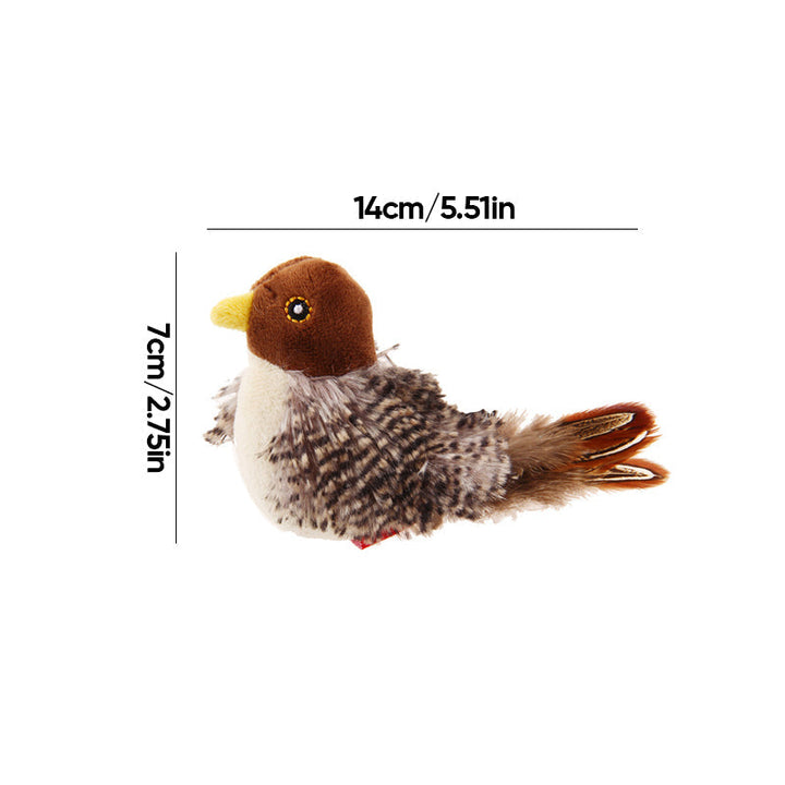 Interaktiv kattleketøy - ChirpBird Norvo