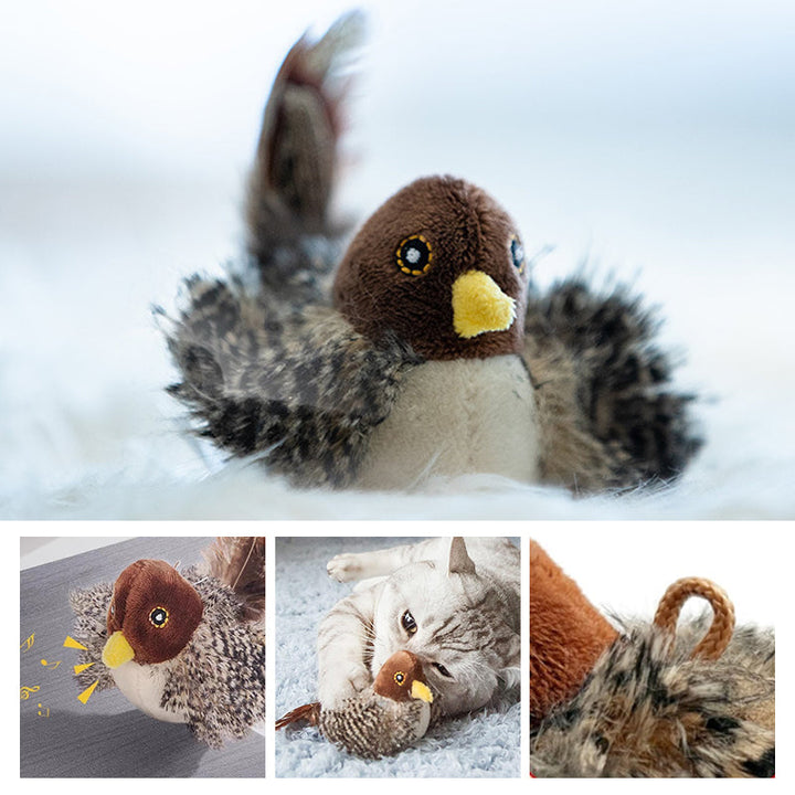 Interaktiv kattleketøy - ChirpBird Norvo