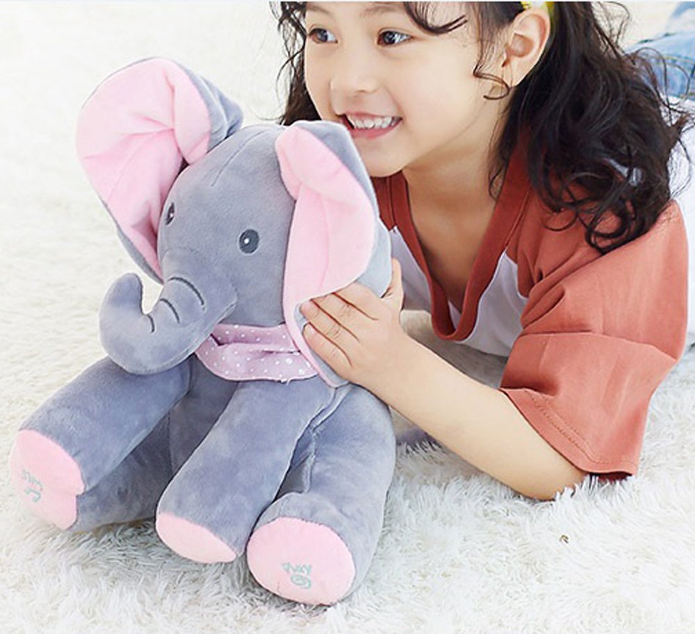 Norvo | Plush Elephant Toy with Music and Movement