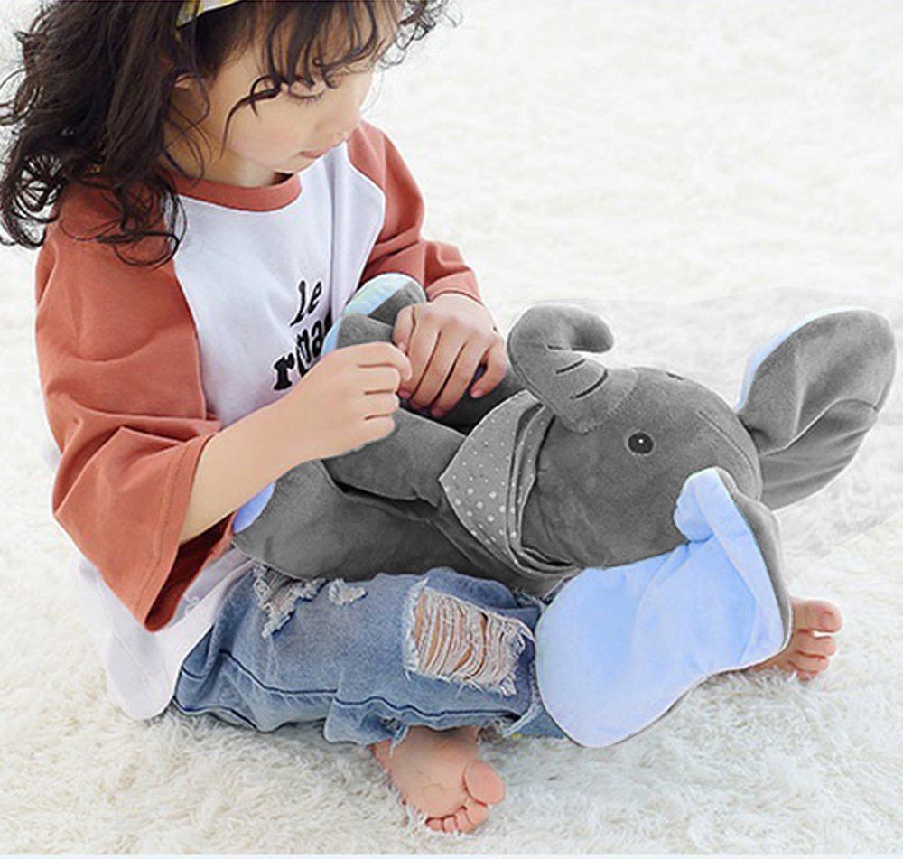 Norvo | Plush Elephant Toy with Music and Movement