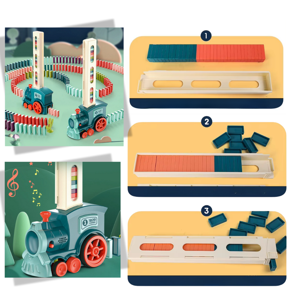 Interaktivt Automatisk Dominotog