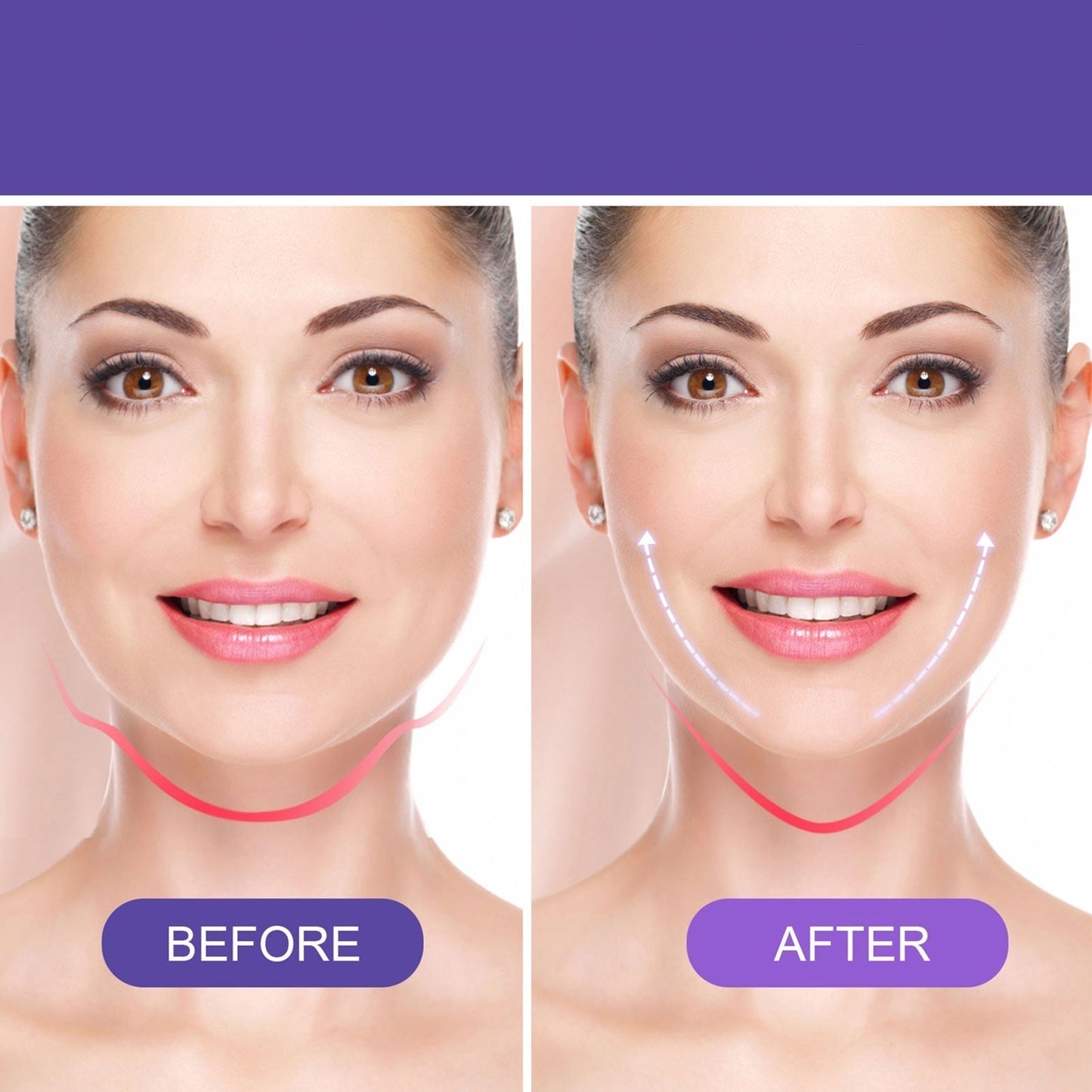 Norvo | Usynlige Ansiktsklistermerker - 60stk