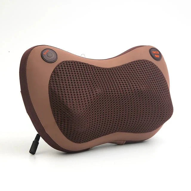 Norvo | Oppvarmet nakke- og ryggmassasjekudde | Muskelavslapning og smertelindring