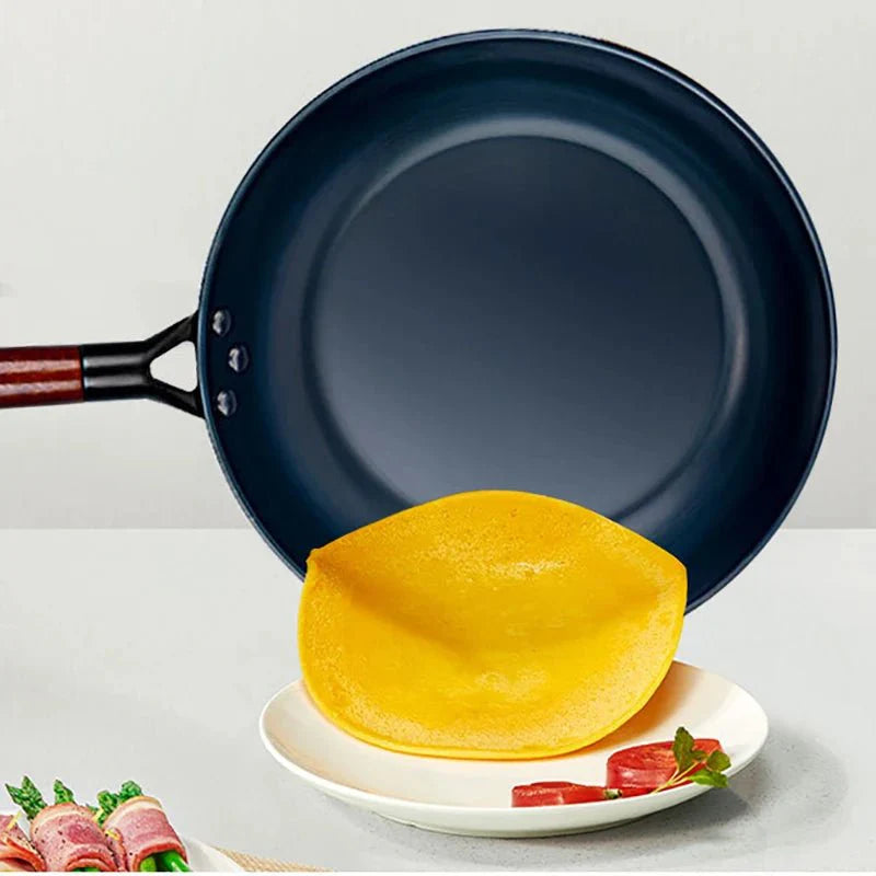 Norvo | ForgeVerra Premium Gussejern Stekepanne | Non-stick gussejern stekepanne for sunn, jevn matlaging