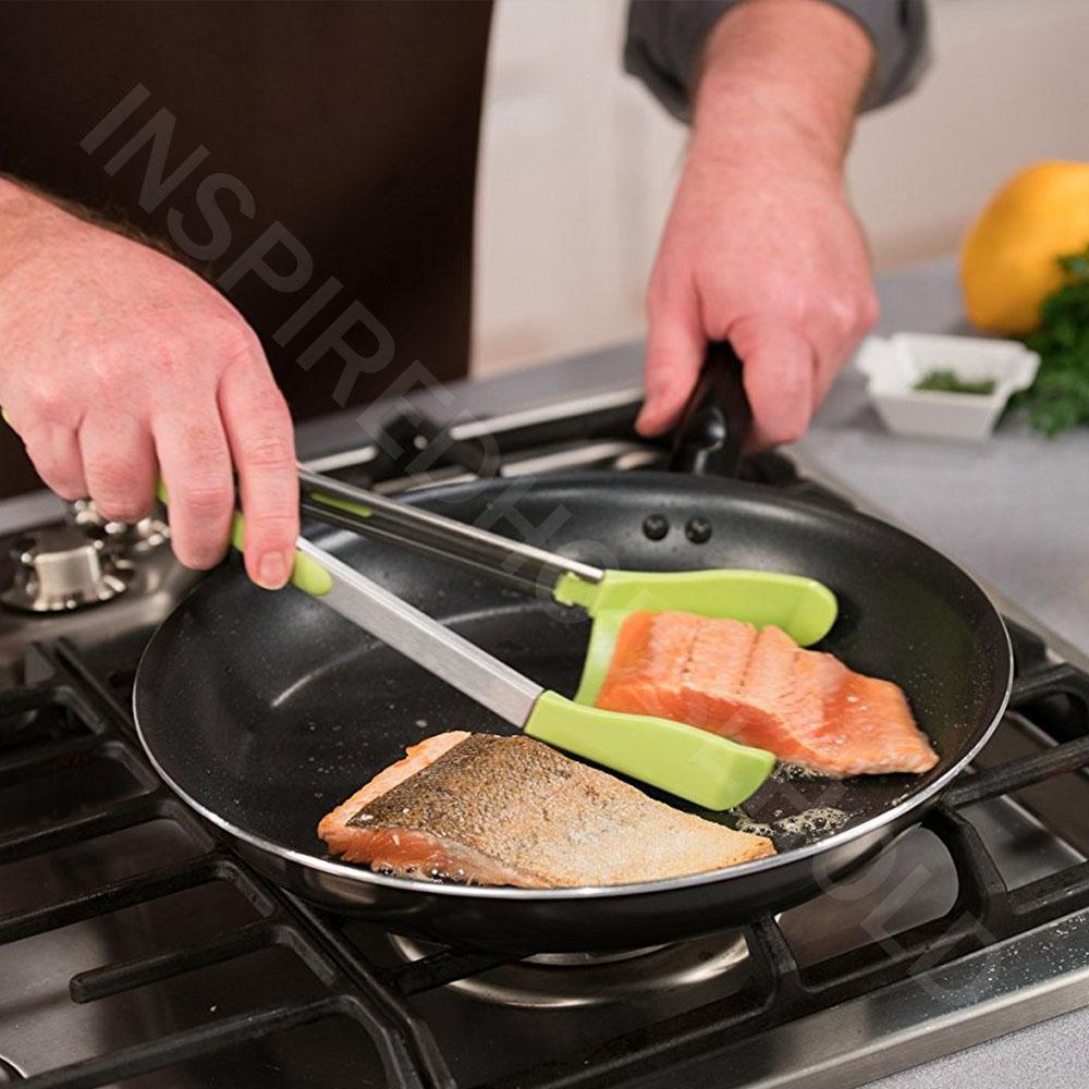 Norvo | 2 i 1 kjøkken spatula og tang