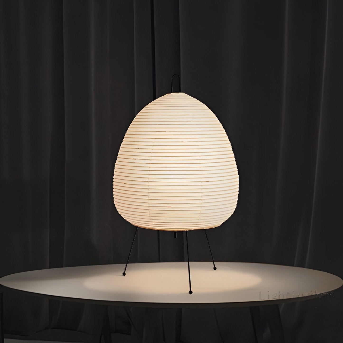 Norvo | ZenLoom – Luksuriøs bordlampe med japansk Wabi-Sabi design for mykt lys