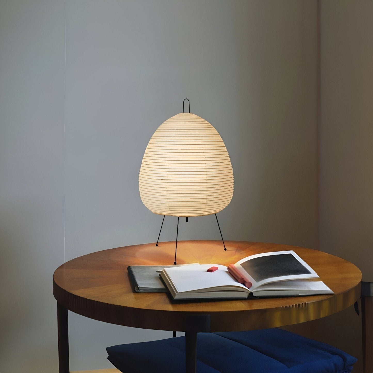 Norvo | ZenLoom – Luksuriøs bordlampe med japansk Wabi-Sabi design for mykt lys